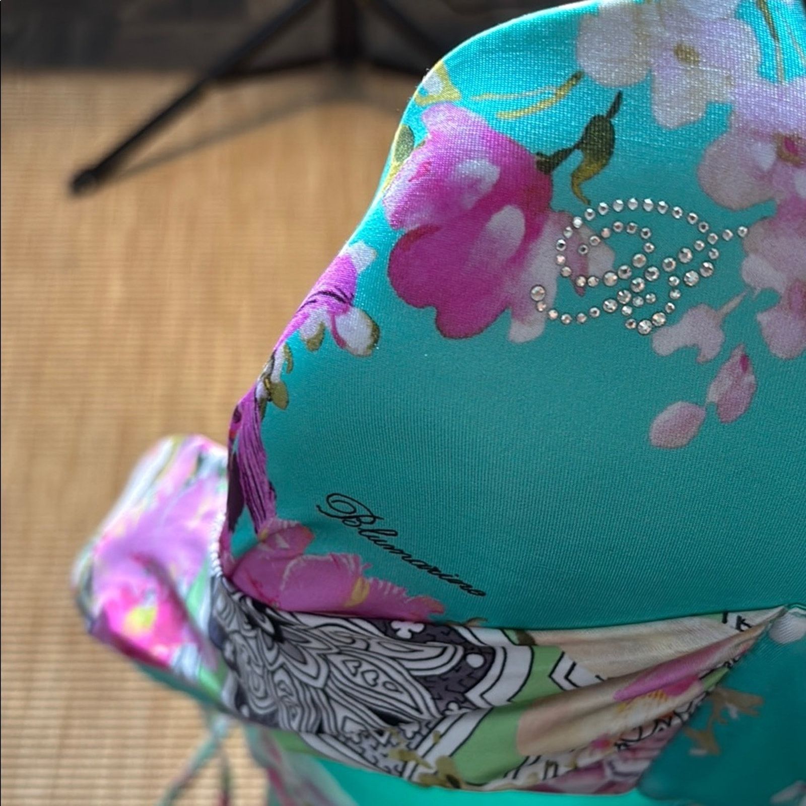 Blumarine NWT Blumarine Floral Paisley One-Piece Swimsuit Size L Size ONE SIZE - 2 Thumbnail