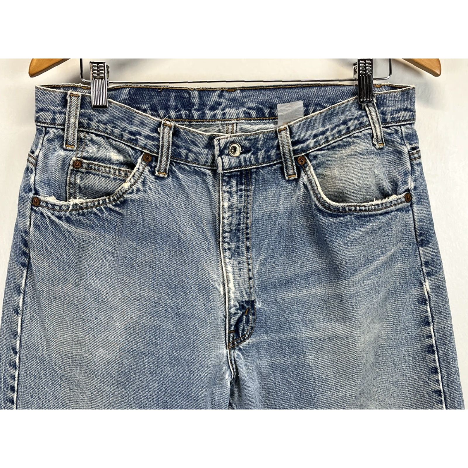 Levi's Mens Vintage Levi’s 505 Jeans Sz 36 X 30 READ 100% Cotton Levi's 505 Jeans Model Straight Style Cotton Blue Regular Men Size 36 Inseam 30 Size US 36 / EU 52 - 3 Thumbnail