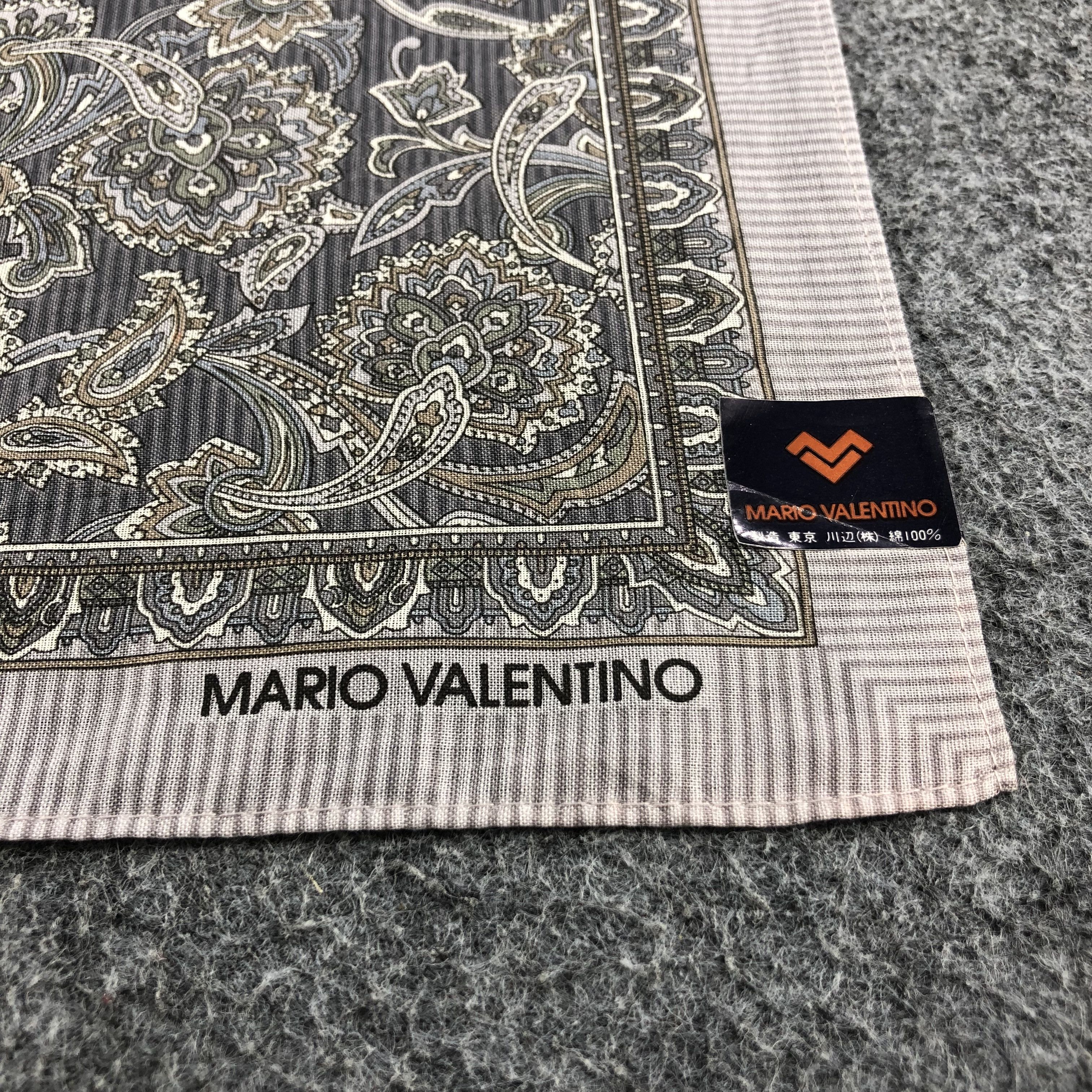 Mario Valentino Mario Valentino Handkerchief Neckerchief Bandana H1329 Size ONE SIZE - 3 Thumbnail