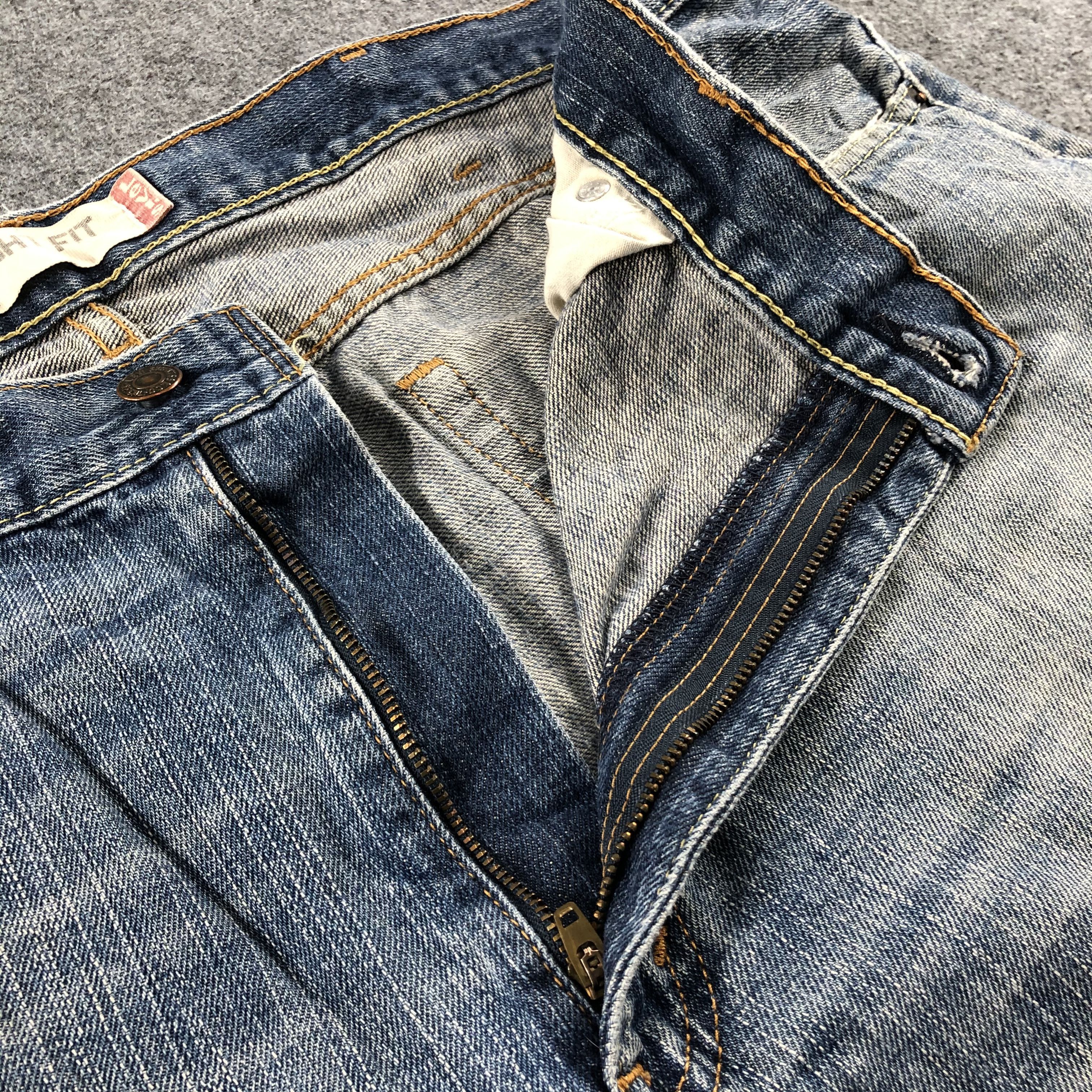 Levi's Vintage Blue Wash Levis 505 Jeans-J2581 Size US 38 / EU 54 - 11 Thumbnail