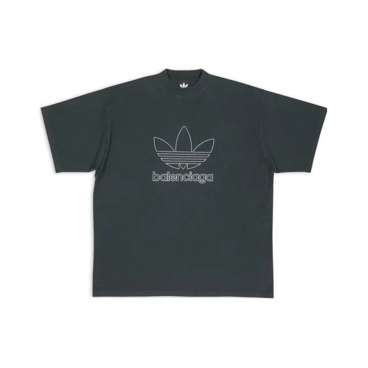 Balenciaga Balenciaga x Adidas Originals Short Sleeve T-Shirt Size US M / EU 48-50 / 2 - 1 Thumbnail
