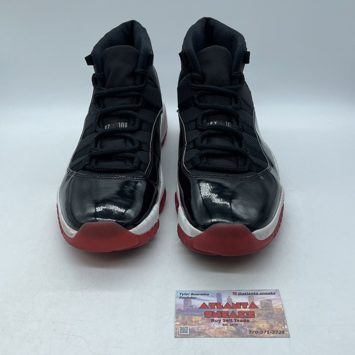 Jordan Brand Air Jordan 11 bred Size US 11.5 / EU 44-45 - 2 Thumbnail