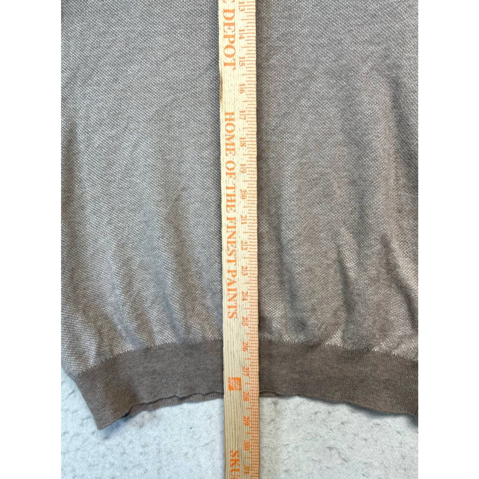 Polo Ralph Lauren Polo Ralph Lauren Sweater Men M Sand Knit 1/4 Zip Mock Neck Logo Classic Pullover Lightweight Size US M / EU 48-50 / 2 - 3 Thumbnail