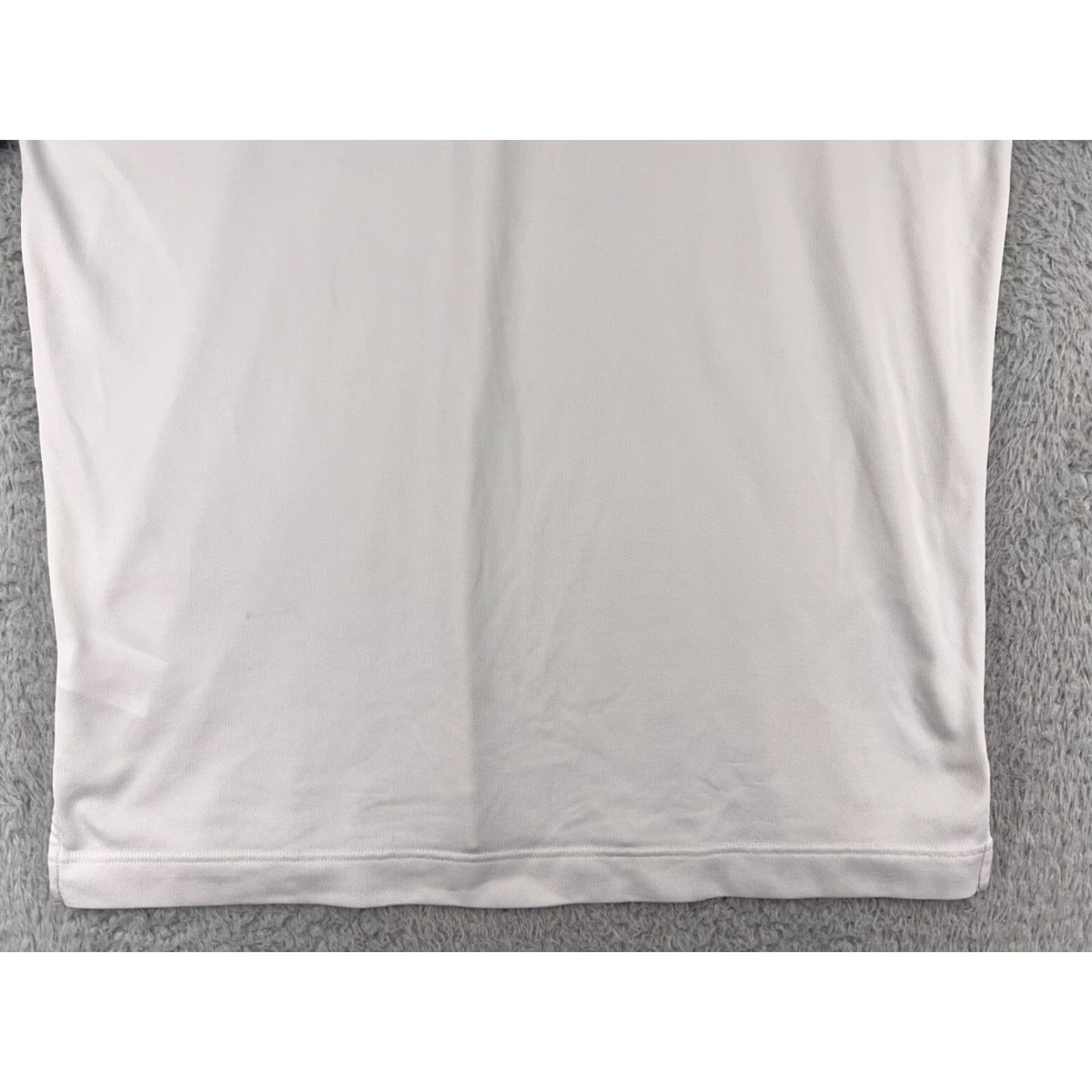 Footjoy FootJoy Polo Shirt Mens XL White Colorblock Stretch Polyester Spandex Golf Golfers Sports Modern American Casual Size US XL / EU 56 / 4 - 7 Thumbnail