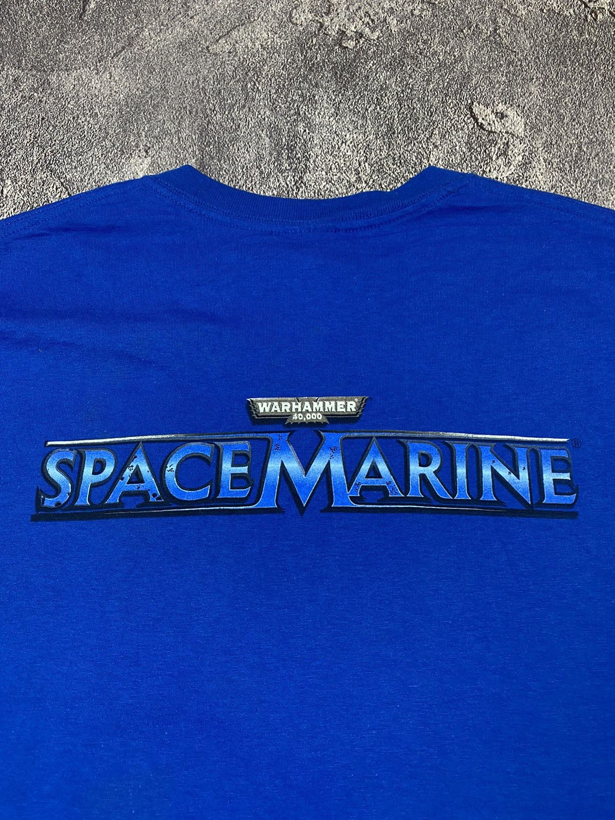 Rockstar Games × Vintage Vintage Warhammer 40000 Space Marine Games T-shirt Y2K Size US XL / EU 56 / 4 - 8 Thumbnail