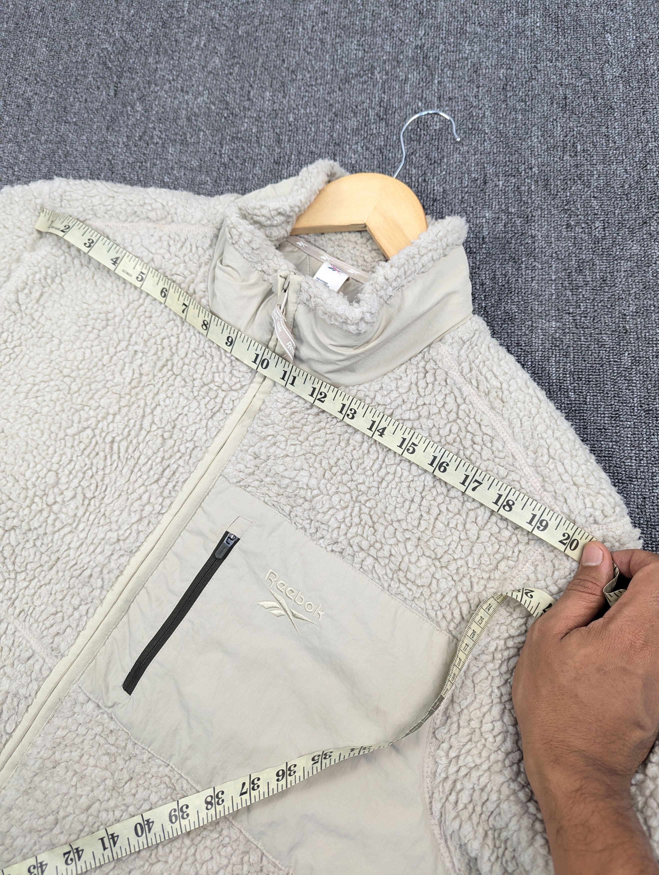 Reebok Reebok Boa Sherpa Zipper Jacket Size US XL / EU 56 / 4 - 20 Thumbnail