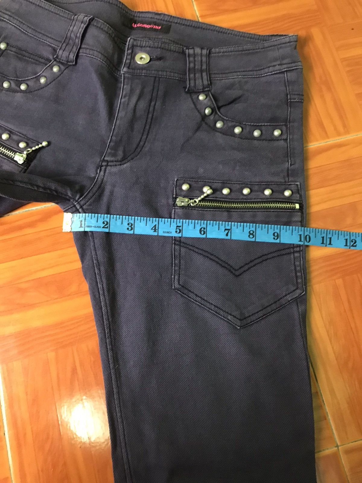 Japanese Brand JAPANESE BRAND‼️ PUNK ALGONQUINS SKINNY FIT Size 29" - 15 Thumbnail