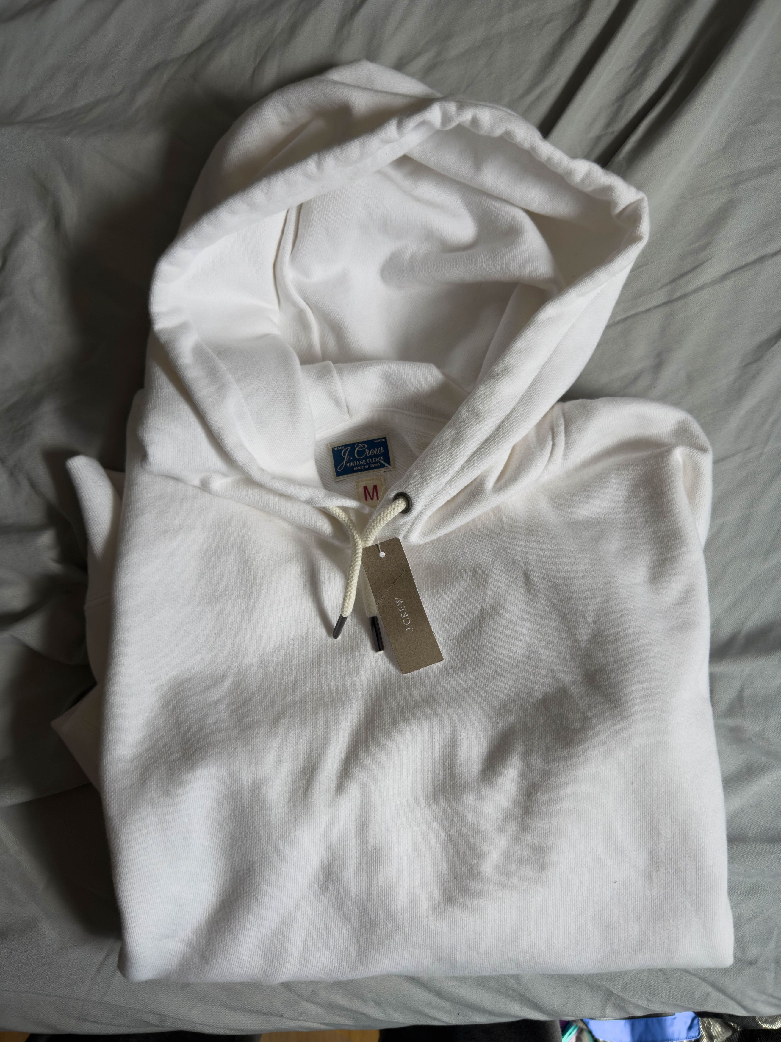 J.Crew J. Crew Garment Dyed French Terry Hoodie Sweatshirt Medium Size US M / EU 48-50 / 2 - 1 Thumbnail