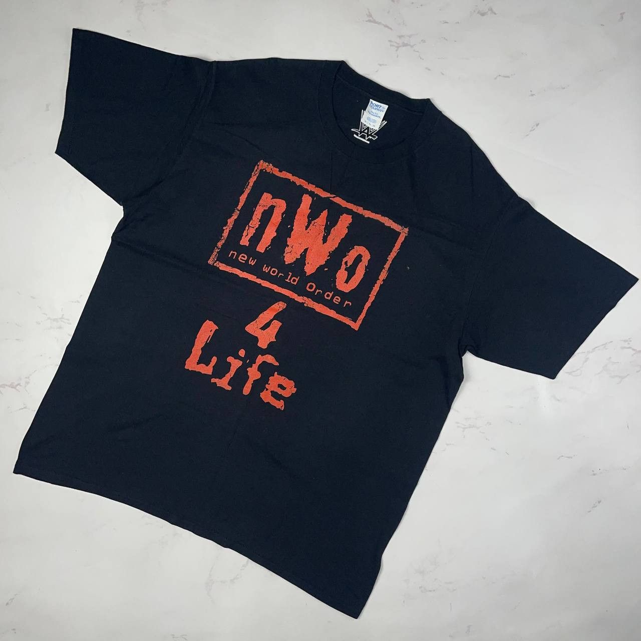 WWE Vintage NWO WWE WWF New World Order T-shirt Black Sz XL Size US XL / EU 56 / 4 - 2 Thumbnail