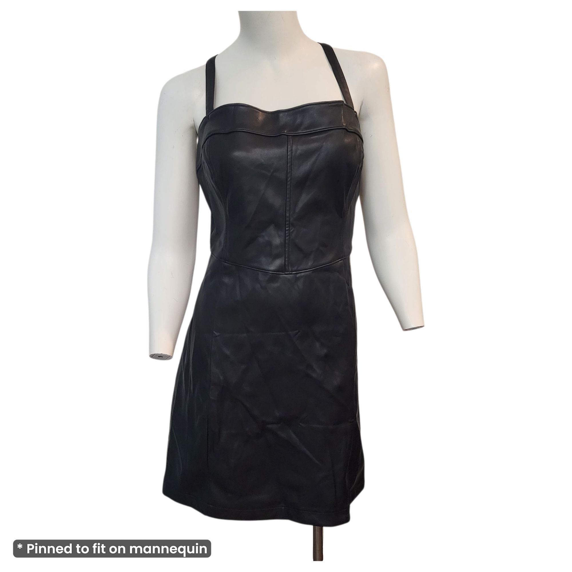 cute denim dress Mini Satin Silk Sleek, Stylish Wedding Dress Size:US 7.5