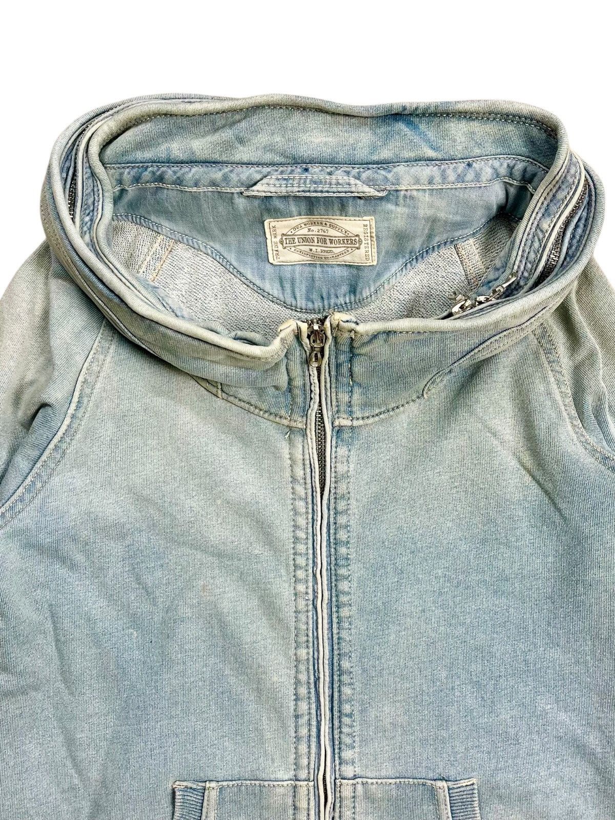 If Six Was Nine 2000s G.O.A - Blue Washed Bono Jacket Size US M / EU 48-50 / 2 - 6 Thumbnail