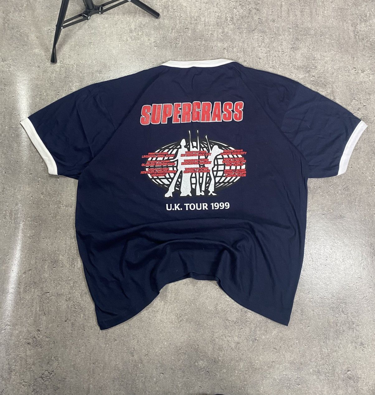 Band Tees Vintage Supergrass 1999 UK tour Size US L / EU 52-54 / 3 - 1 Thumbnail
