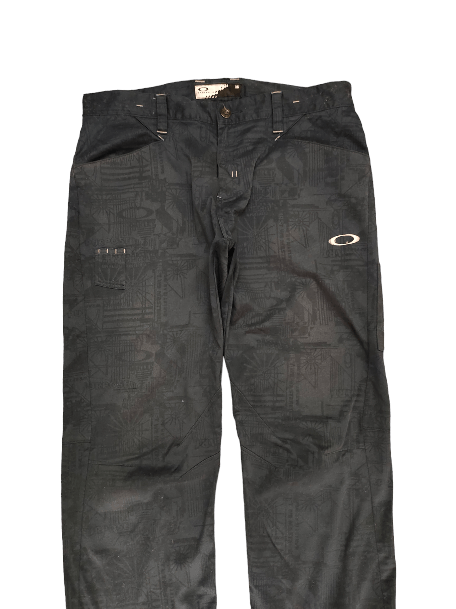 Oakley Vintage Oakley Fullprint Pants Y2k Streetwear Gorpcore Size US 36 / EU 52 - 10 Thumbnail