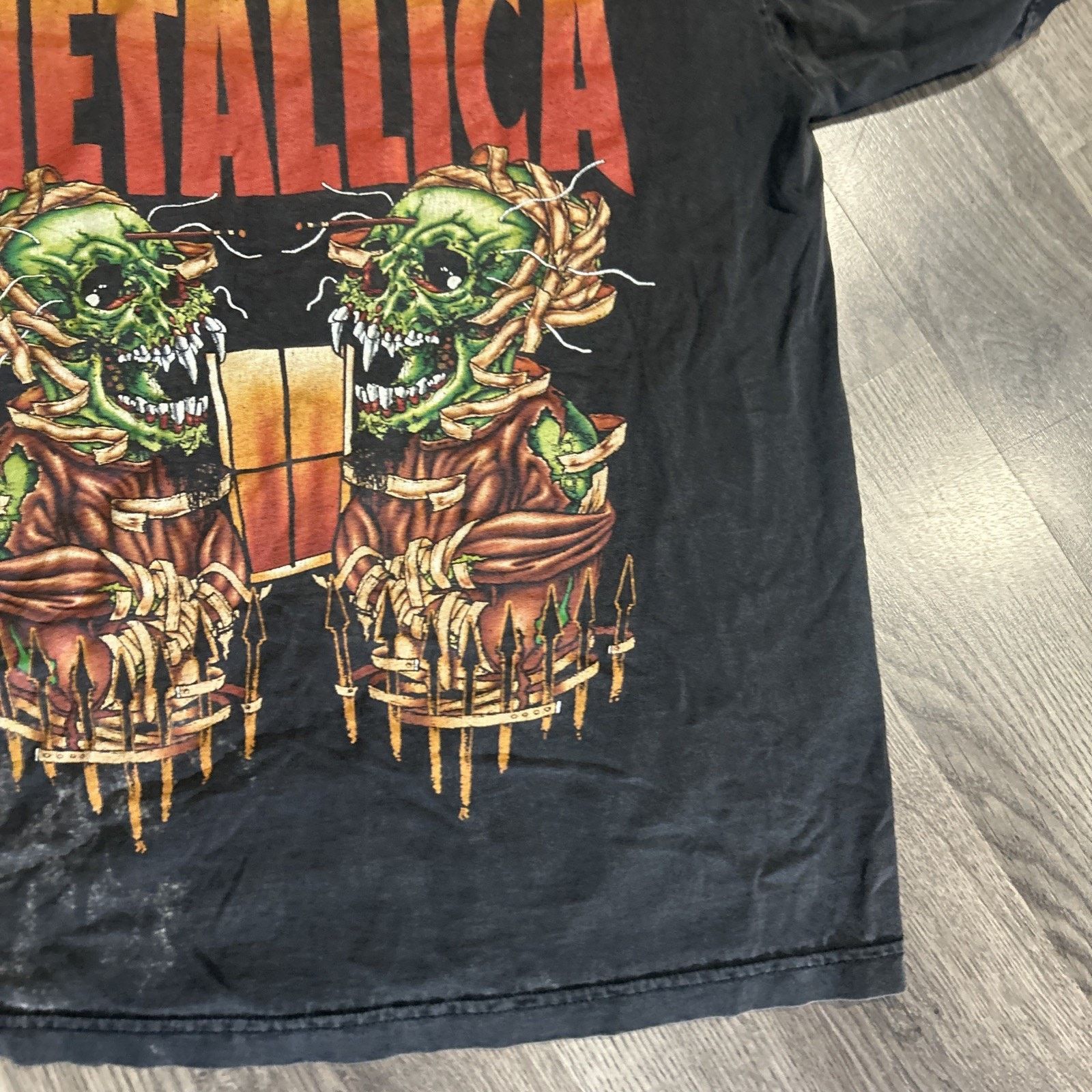 Metallica Vintage Heavy Metal Metallica Band Tshirt Size Mens Medium Size US M / EU 48-50 / 2 - 6 Thumbnail