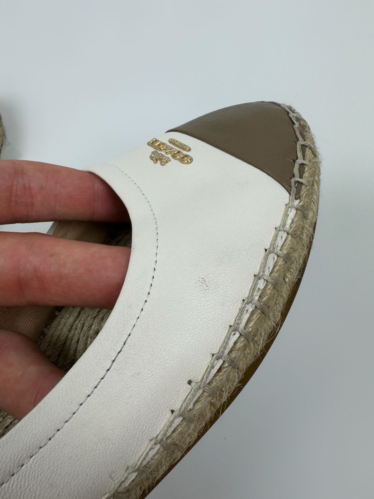 Coach Coach Leather Espadrilles Shoes Size 7.5 Size US 7.5 / IT 37.5 - 11 Thumbnail