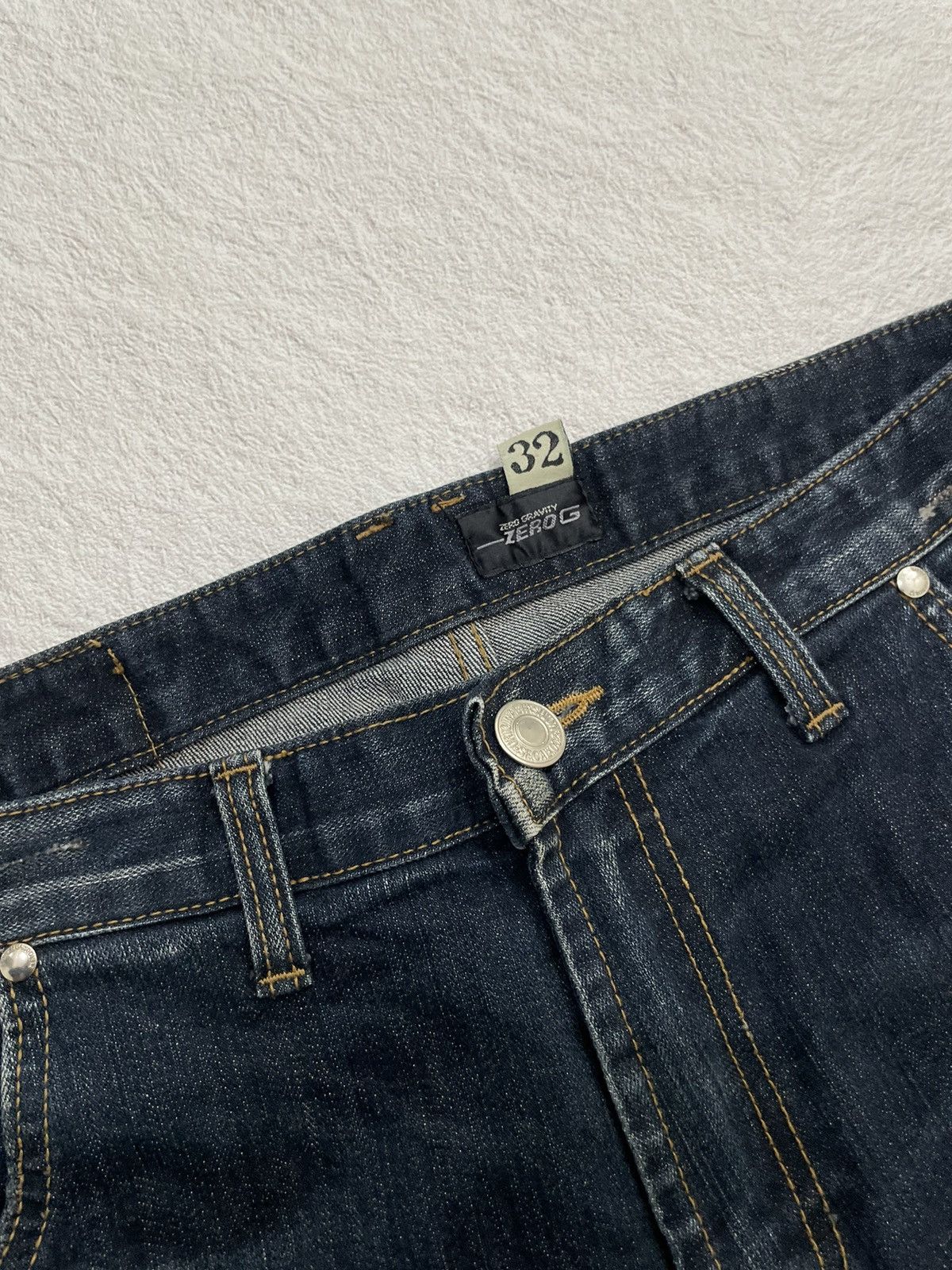 Hysteric Glamour × If Six Was Nine × Le Grande Bleu (L.G.B.) 2000s Zero G japan indigo Wash denim y2k style Size US 32 / EU 48 - 4 Thumbnail