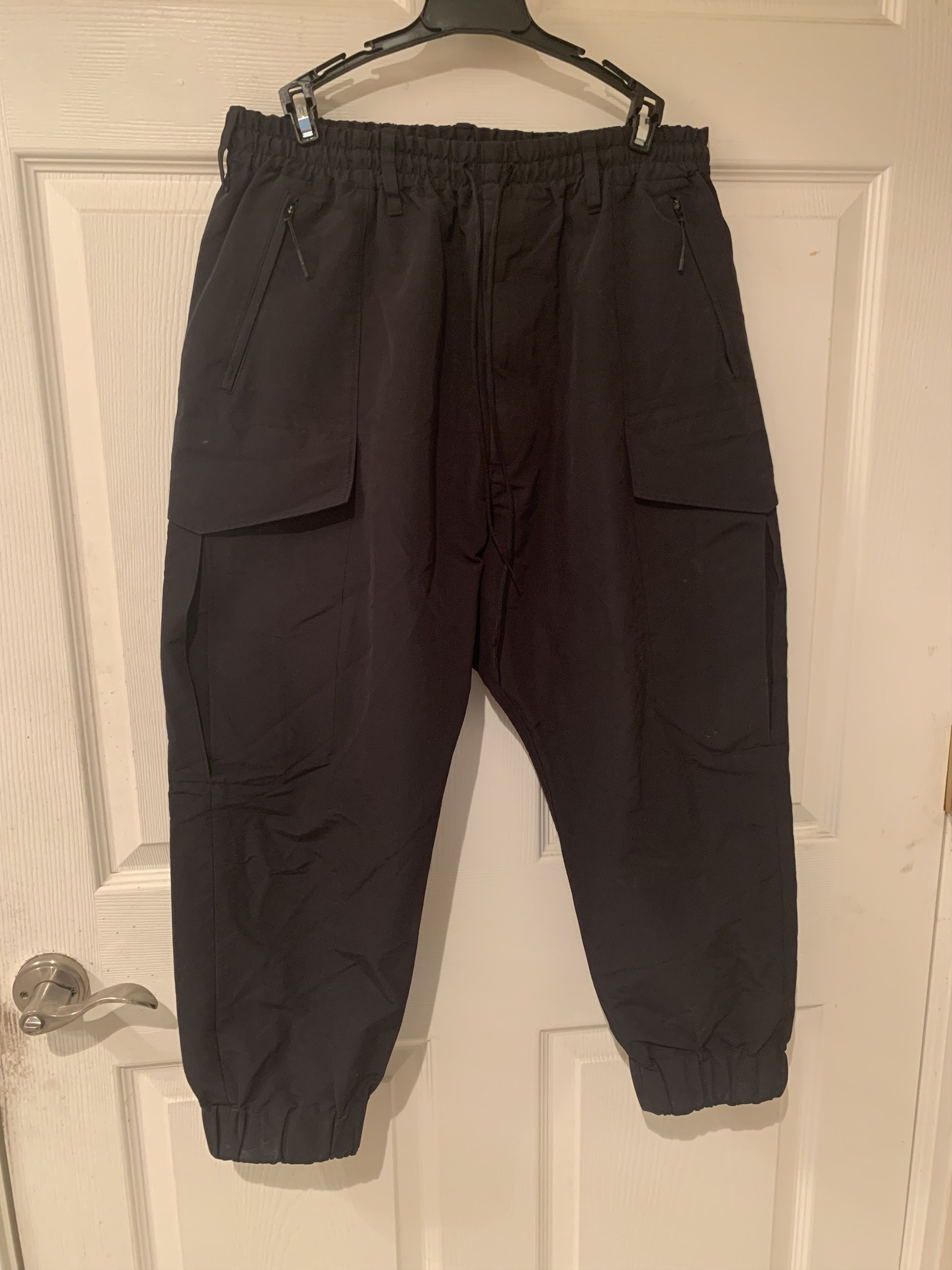 Y-3 Yohji Yamamoto Tech Cropped Cargo Pants Black Small adidas