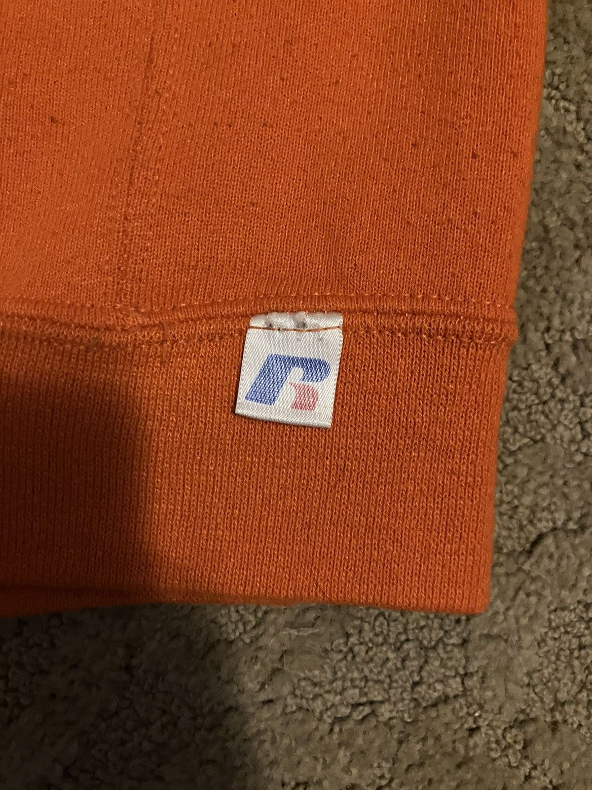 Russell Athletic × Vintage Orange Pioneers Hoodie Size US L / EU 52-54 / 3 - 2 Thumbnail