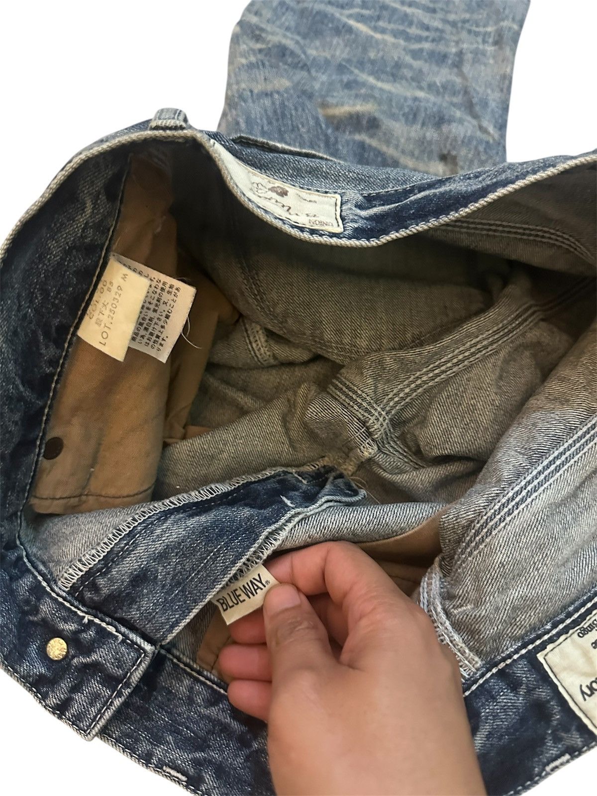 Blue Blue Japan Bootcut jeans by blue way made in japan Size US 34 / EU 50 - 8 Thumbnail