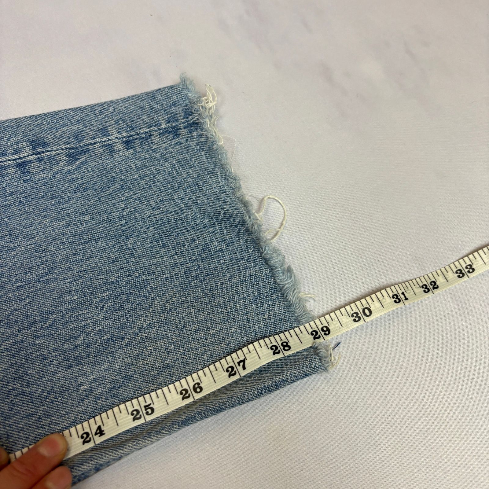 Levi's Vintage 90s Levi's 501 Straight Leg Jeans 31x29 Size US 31 - 9 Thumbnail