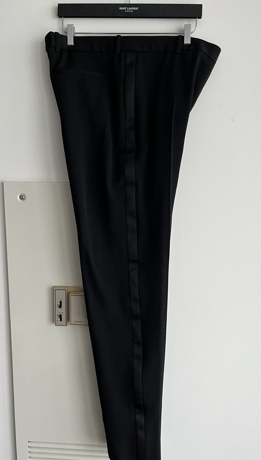Saint Laurent Paris Brand New Classic Saint Laurent Tuxedo Pants $1,890 Value Size 52R - 9 Thumbnail
