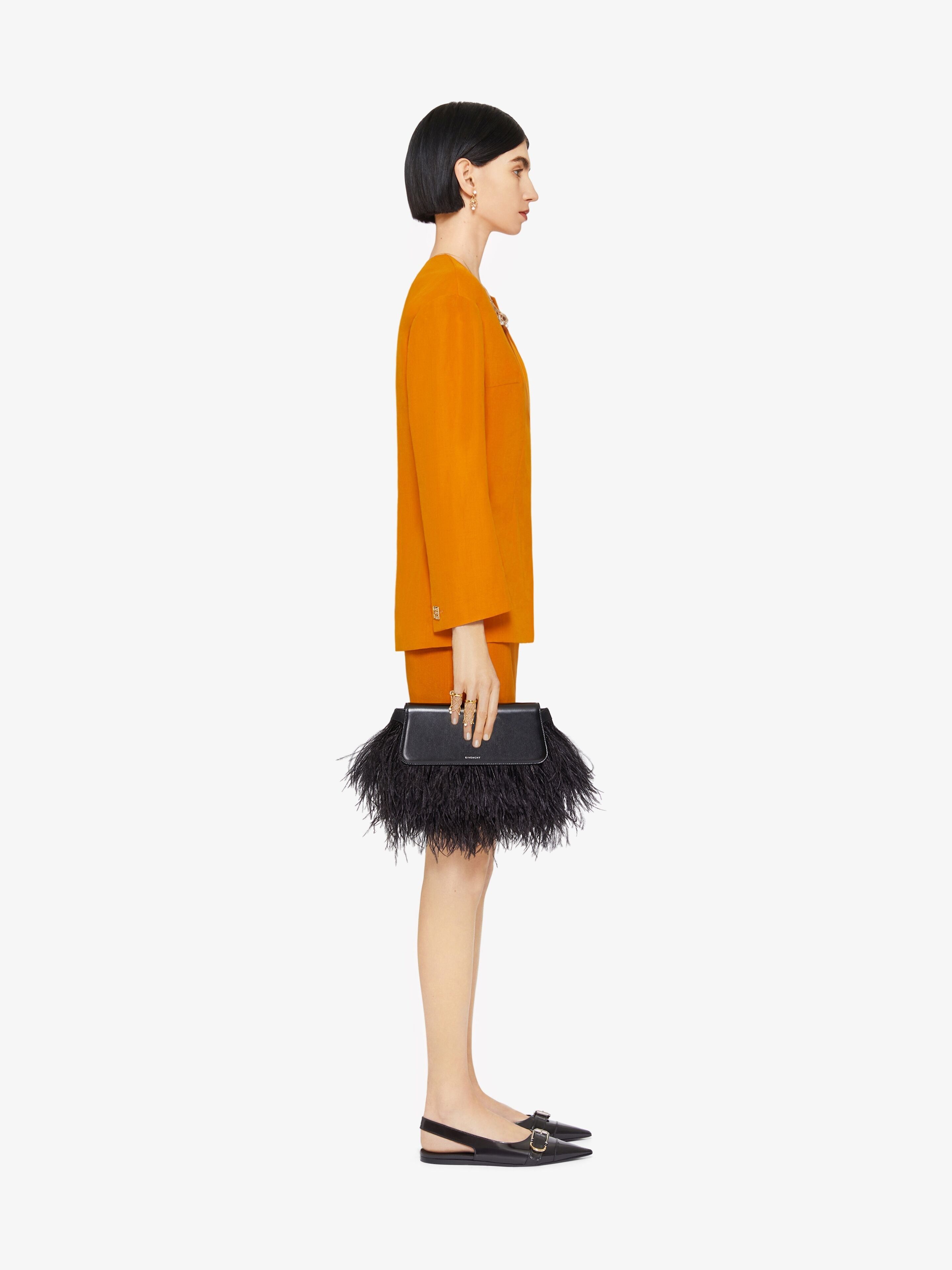 Givenchy o1w1db10825 Mini Skirt With 4G Liquid in Orange Size 26" / US 2 / IT 38 - 3 Thumbnail