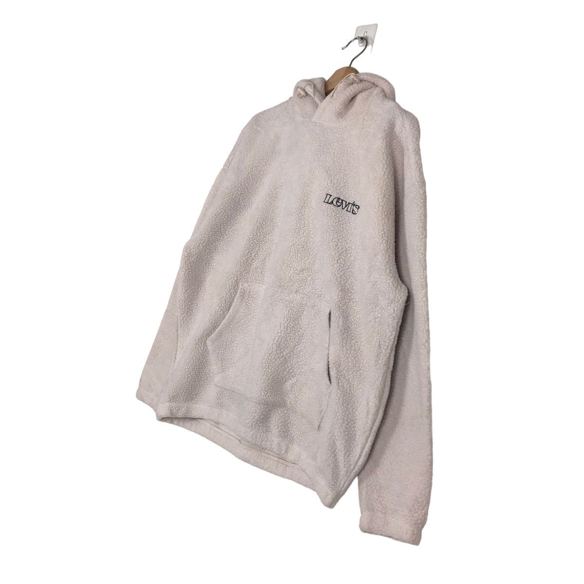 Japanese Brand 🔥HOODIE ANORAK PULL OVER LEVI’S BIG LOGO SPELL OUT Size US M / EU 48-50 / 2 - 3 Thumbnail