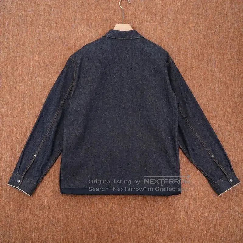 Dior Dior Men's XL Denim Jacket with Embroidery . Size US XL / EU 56 / 4 - 2 Thumbnail
