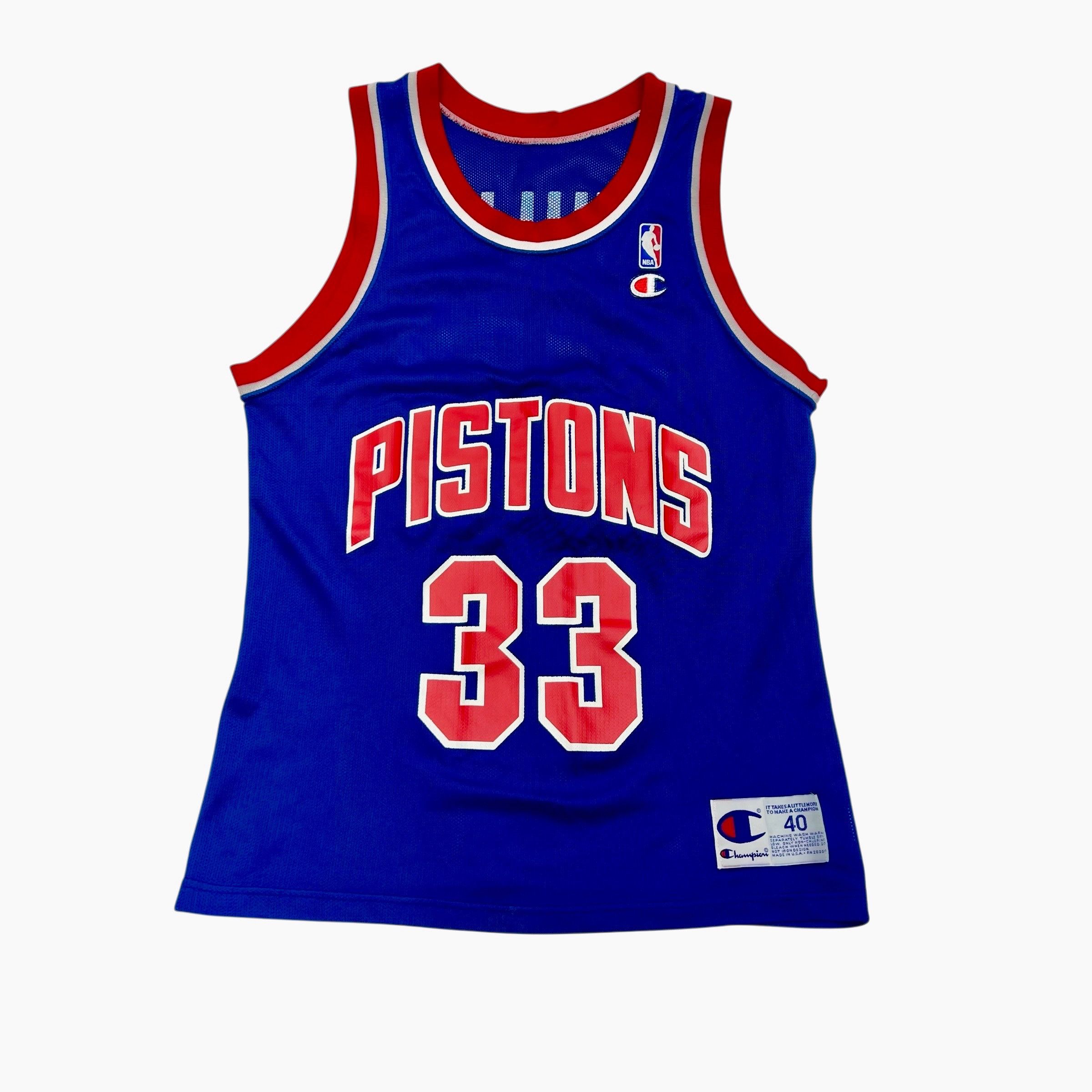 Champion × NBA Vintage Champion NBA Grant Hill Detroit Pistons Jersey Size US S / EU 44-46 / 1 - 1 Thumbnail