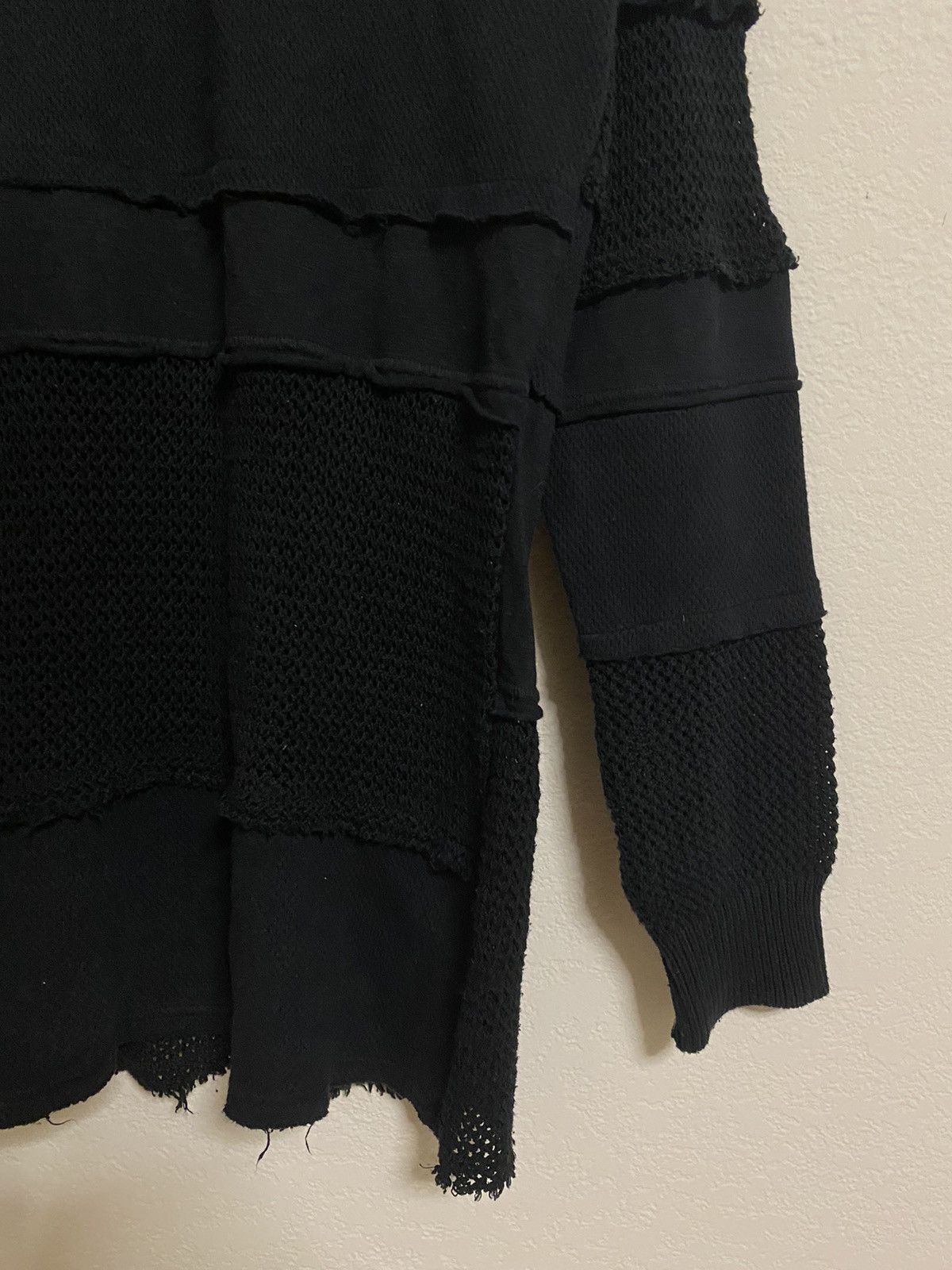 Jun Takahashi AW03 Paper Doll Hybrid Mesh Layered Longsleeve Size US M / EU 48-50 / 2 - 3 Thumbnail