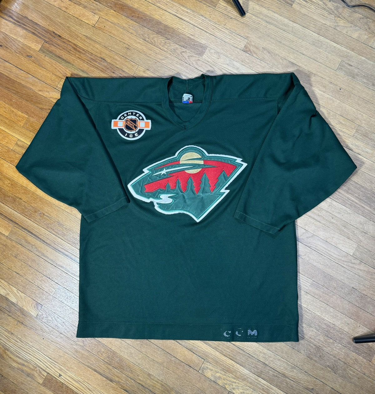 Ccm × Vintage Vintage Minnesota Wild CCM Jersey Size US XL / EU 56 / 4 - 1 Thumbnail