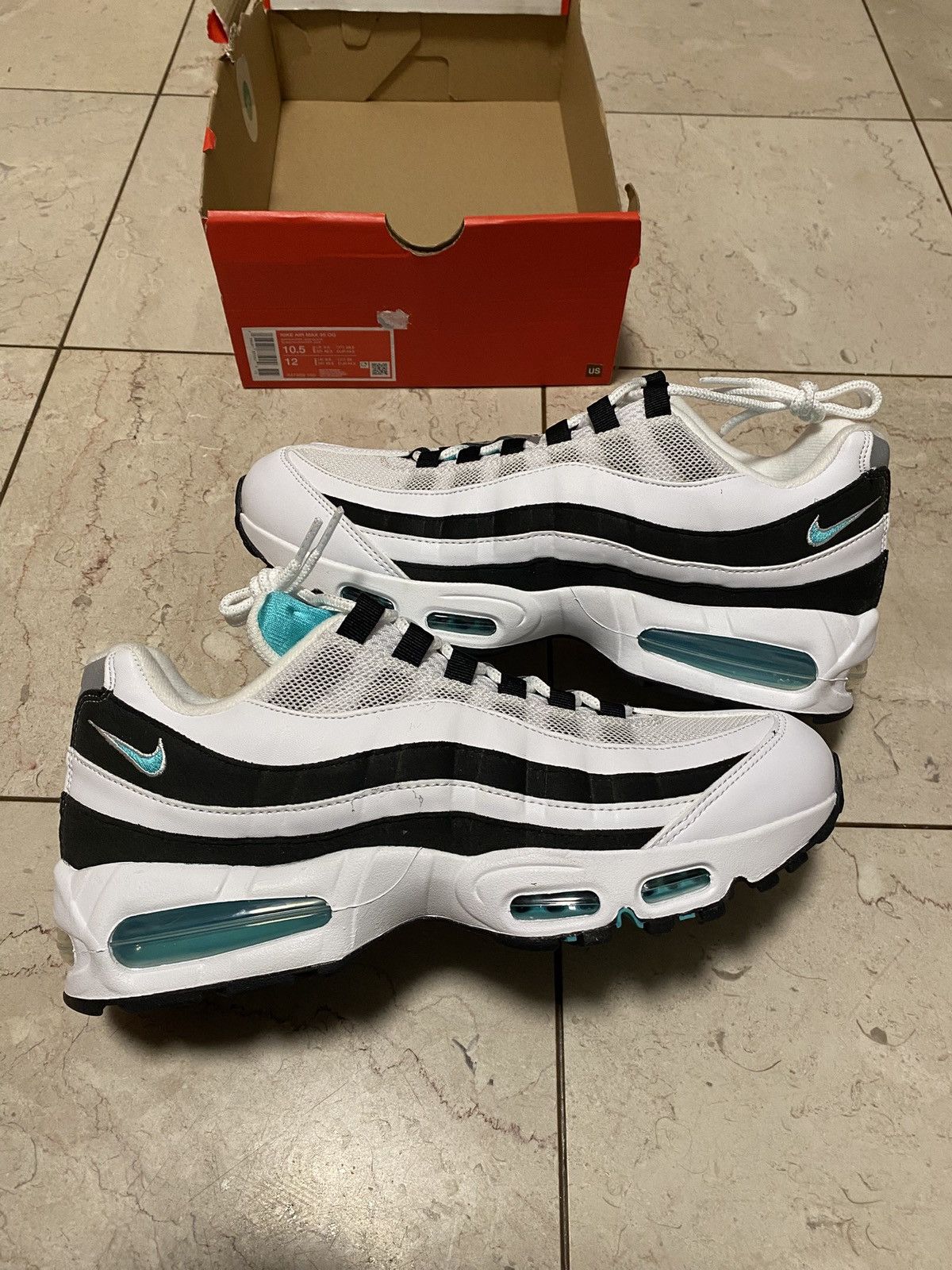 Nike Nike Air Max 95 OG Big Bubble Black Border size 10.5 US MEN Size US 10.5 / EU 43-44 - 1 Thumbnail