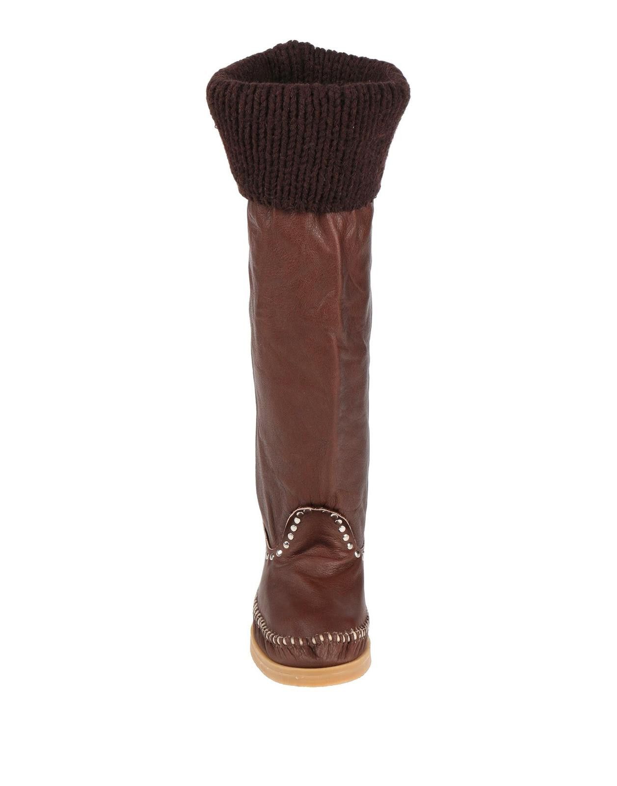 Lira LdiR L'ARTIGIANO DI RICCIONE Brown Indianini boots SzEU7 US6 Size US 6 / IT 36 - 4 Thumbnail