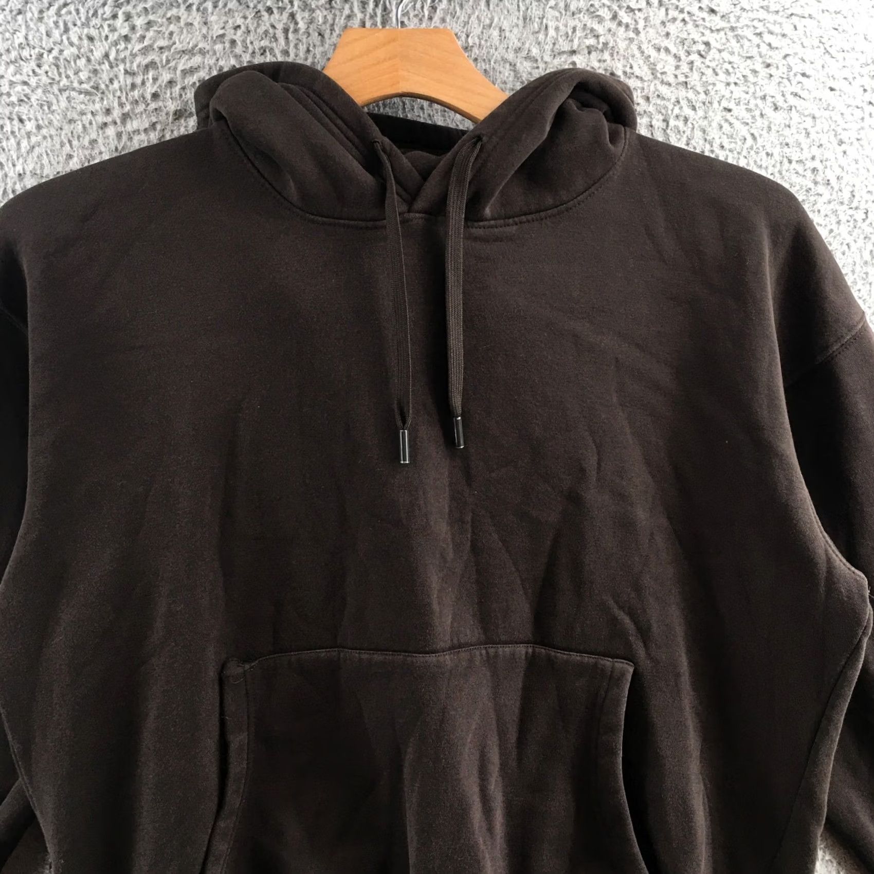 KangaROOS Denim & Flower Hoodie Mens XL Brown Pullover Drawstring Kangaroo Pocket Fleece Size US XL / EU 56 / 4 - 2 Thumbnail