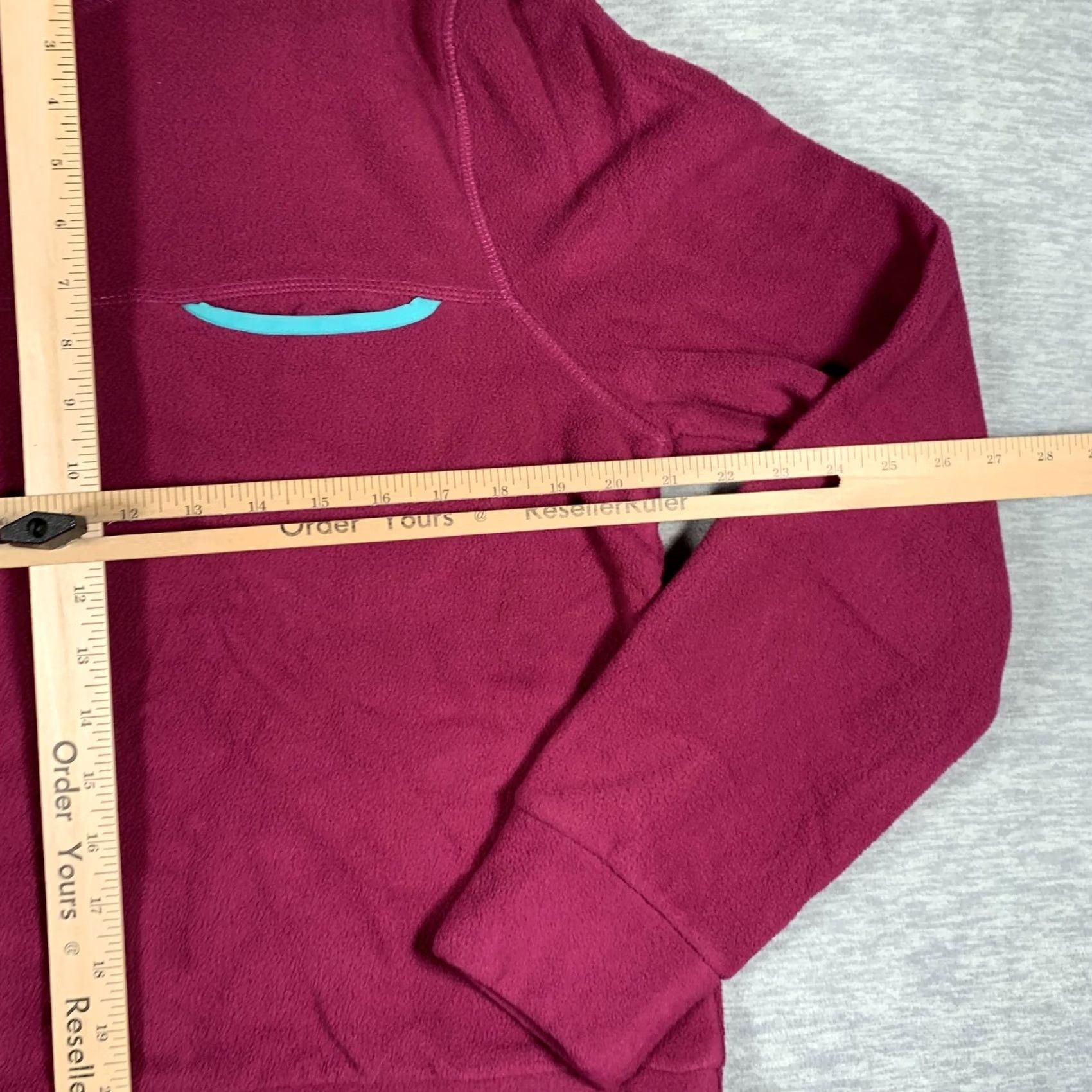 Stoic Stoic Sweatshirt Mens S Pink Fleece Pullover Chest Zip Pocket Crewneck Size US S / EU 44-46 / 1 - 7 Thumbnail