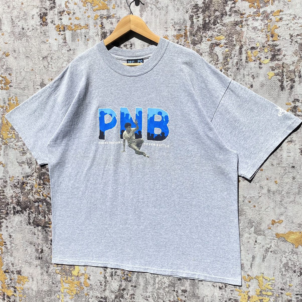 Vintage Vintage PNB Nation Hip Hop Shirt Bachit Spellout PNB Size US XL / EU 56 / 4 - 3 Thumbnail