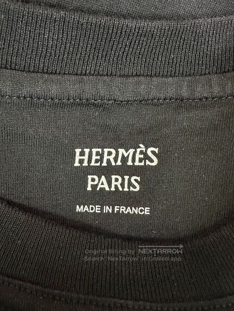 Hermes Hermes Pocket Logo Embroidered T-Shirt Dress Size XS / US 0-2 / IT 36-38 - 5 Thumbnail