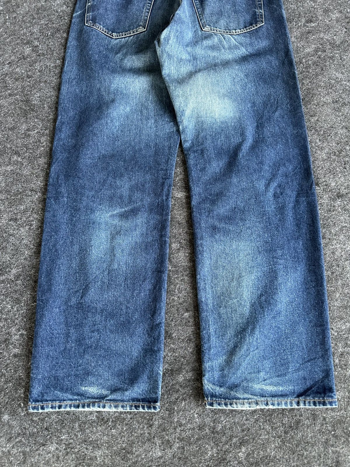 Uniqlo Vintage 80s Unique Clothing Warehouse Denim W31 D520 Size US 31 - 5 Thumbnail