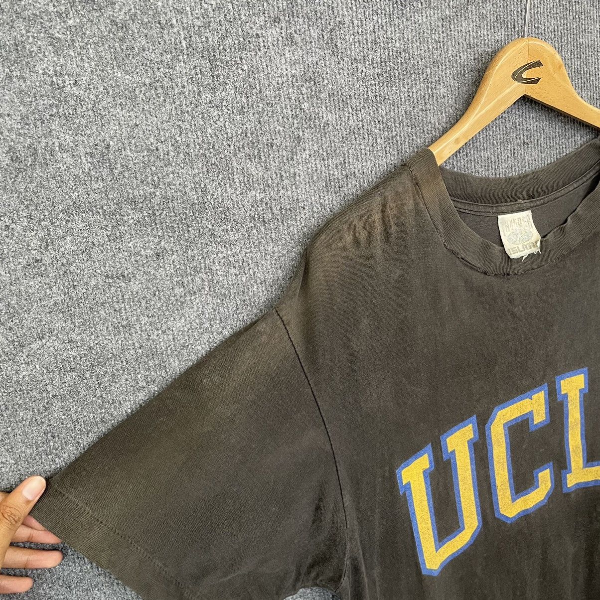 Vintage Vintage 1990 UCLA Sunfaded T Shirt All Single Stitch Size US L / EU 52-54 / 3 - 3 Thumbnail