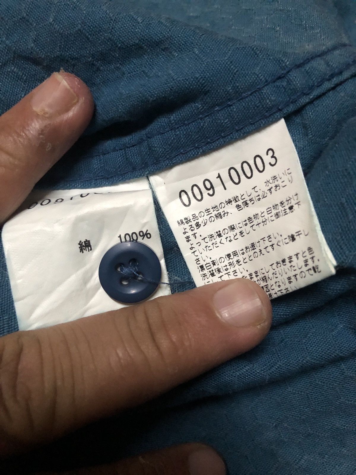 ABAHOUSE × Hysteric Glamour × Japanese Brand Abahouse Honey Comb motif Button Ups Shirt Size US M / EU 48-50 / 2 - 4 Thumbnail
