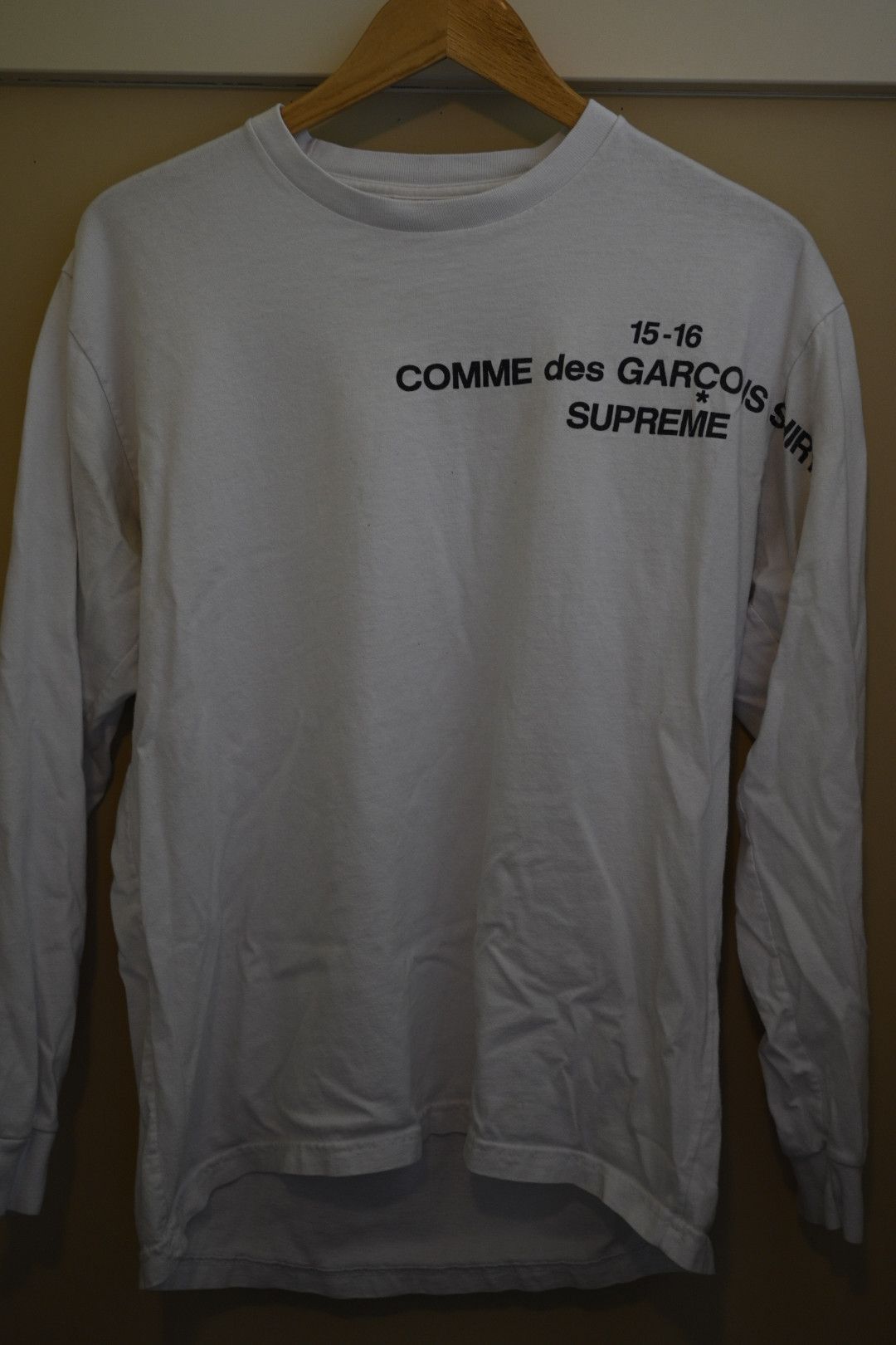 Comme Des Garcons Supreme Long Sleeve | Grailed