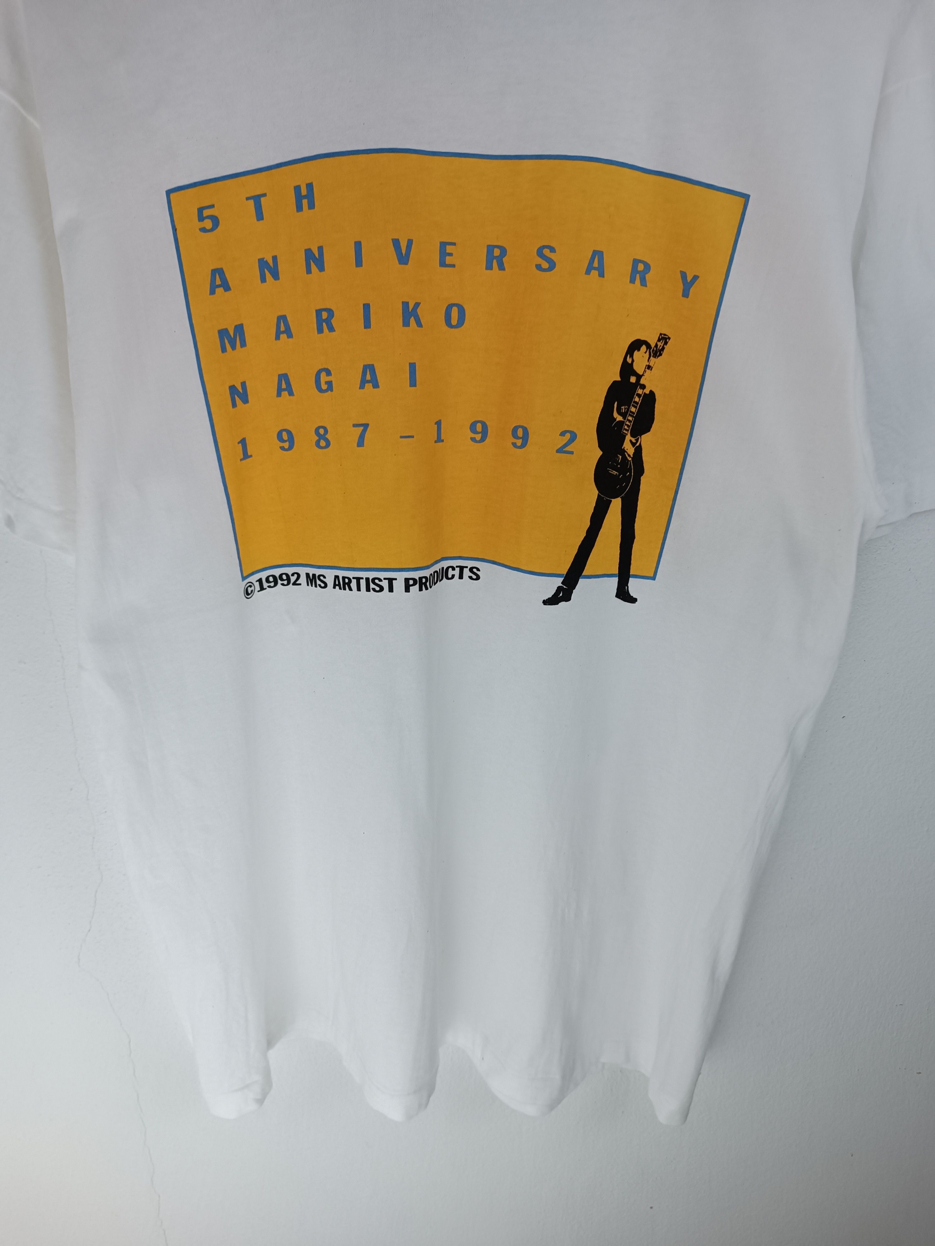 Vintage VINTAGE '92 MARIKO NAGAI ANNIVERSARY JAPANESE SINGER Size US L / EU 52-54 / 3 - 6 Thumbnail