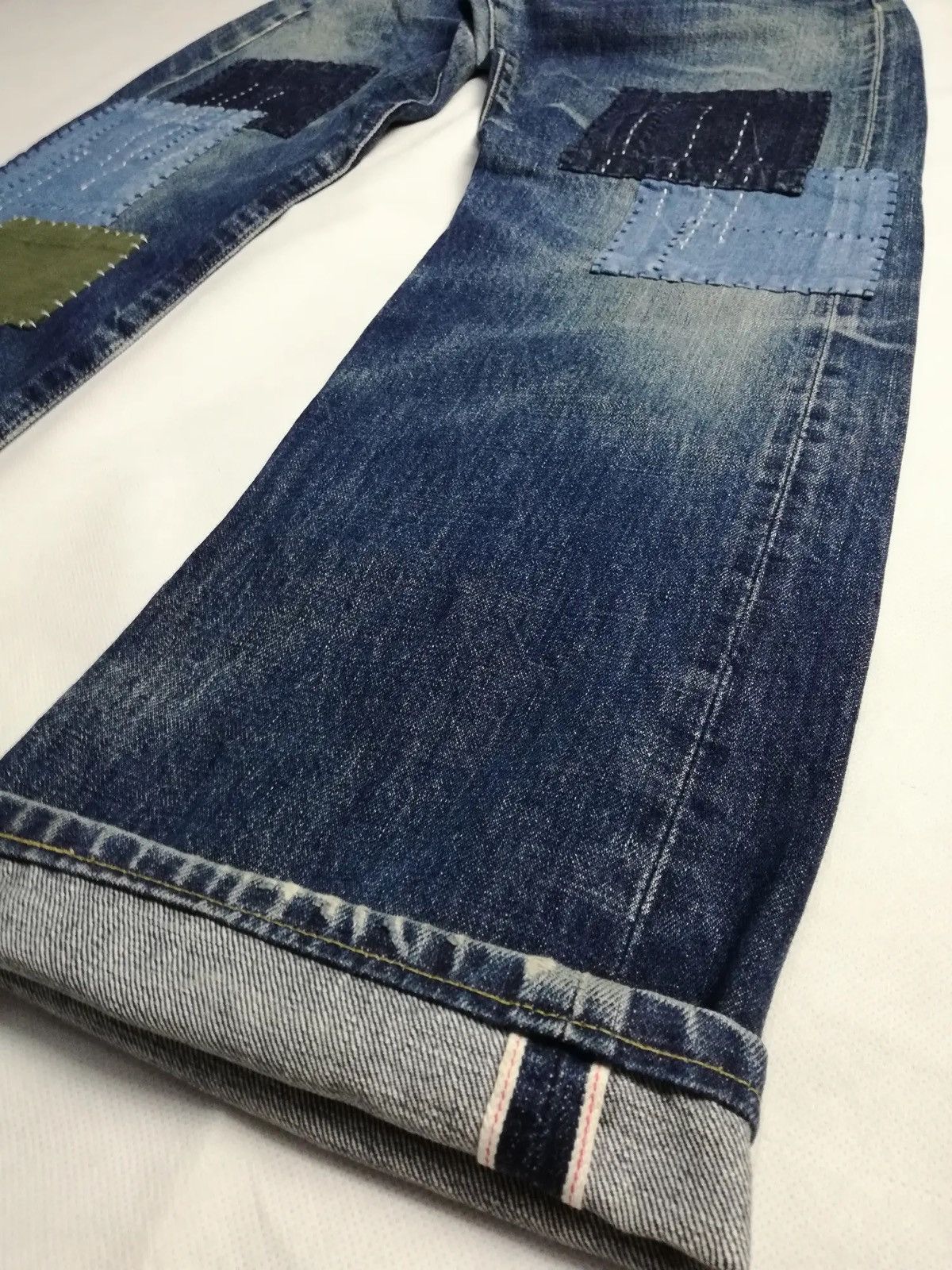 Levi's Vintage Clothing Japanese Sashiko Vintage Jeans Size US 30 / EU 46 - 10 Thumbnail