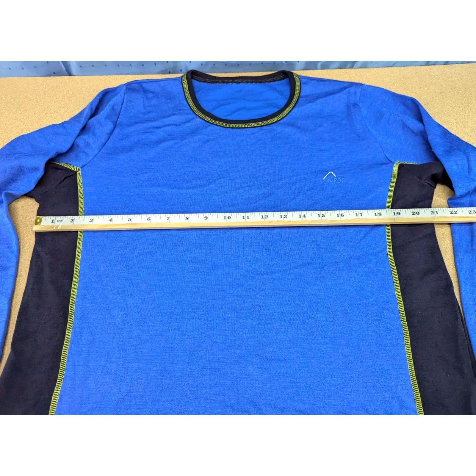 Vintage Varde Base Layer Shirt Mens XL Merino Wool Blend Ski Outdoor Sport Thermal Shirt Size US XL / EU 56 / 4 - 6 Thumbnail
