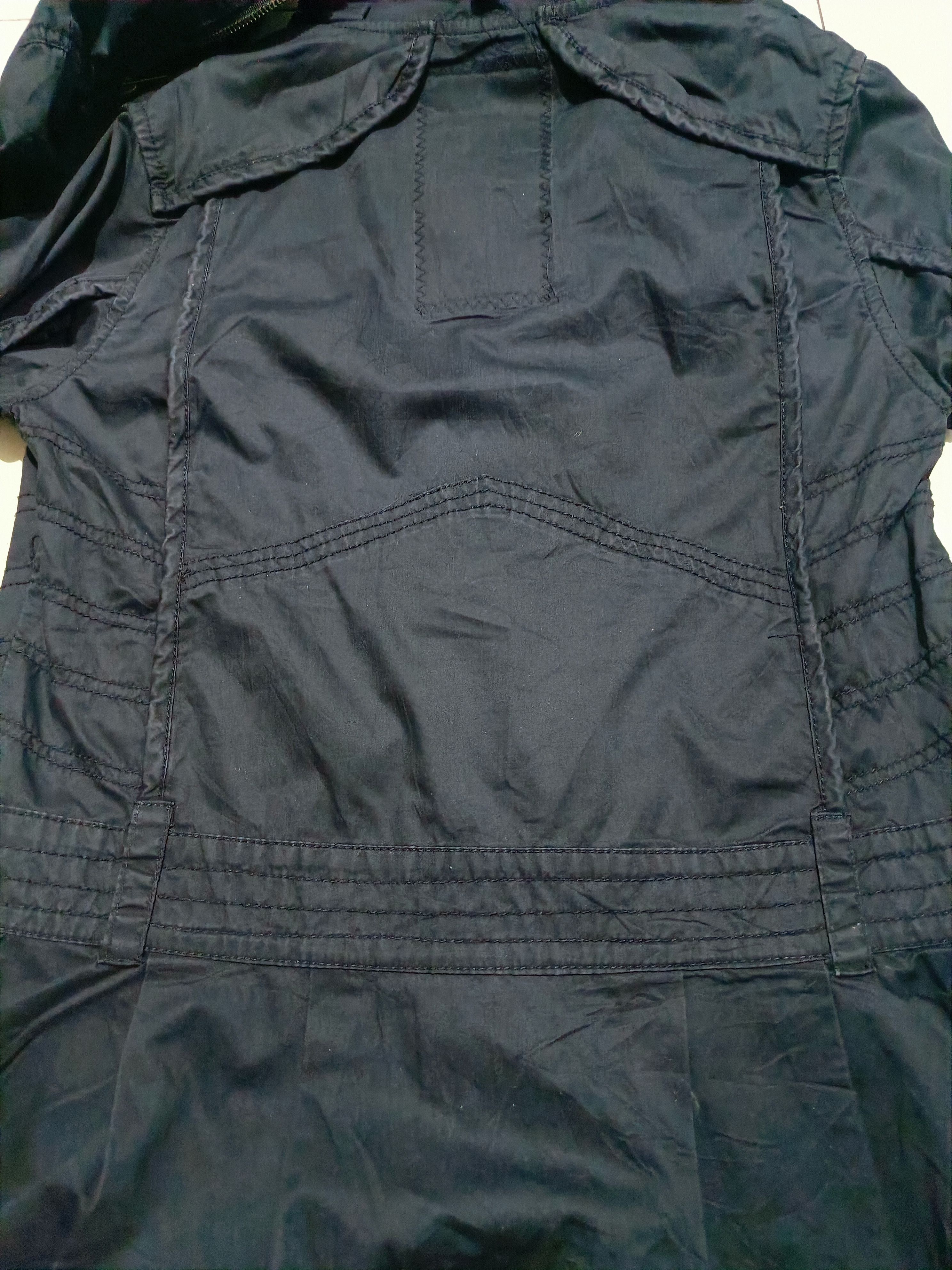 Le Grande Bleu (L.G.B.) 2000s ANNA KERRY- Cyber Bono Double Zip Jacket Size 4XL / US 24-26 - 8 Thumbnail