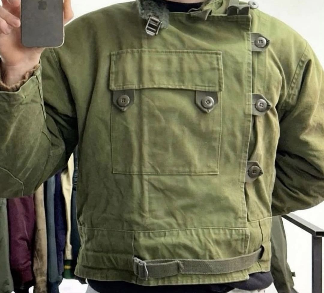 Vintage Vtg Artisan Craftsmanship Utility Tactical Military Jacket Size US L / EU 52-54 / 3 - 2 Thumbnail