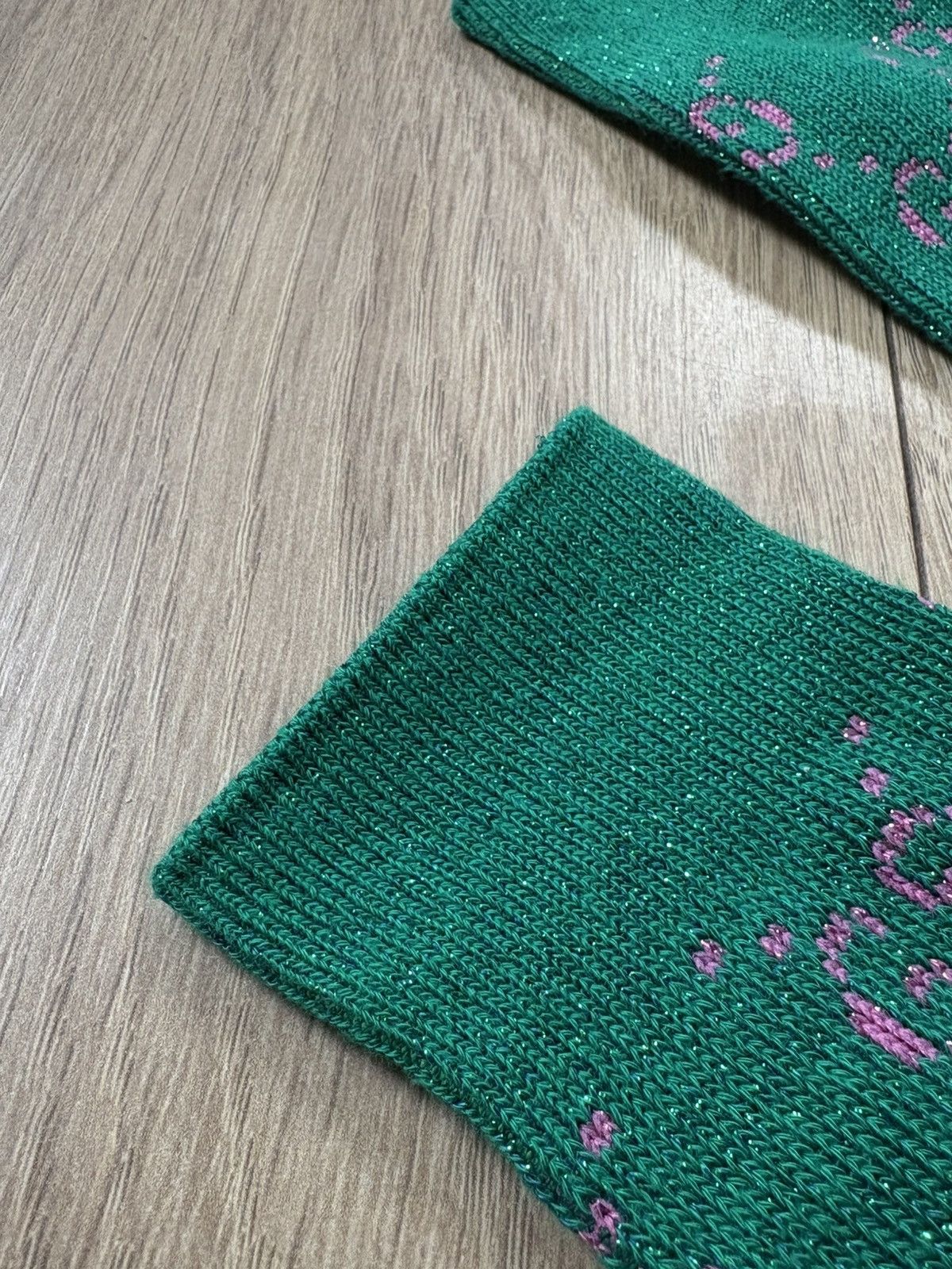 Gucci Gucci green high socks Size ONE SIZE - 5 Thumbnail