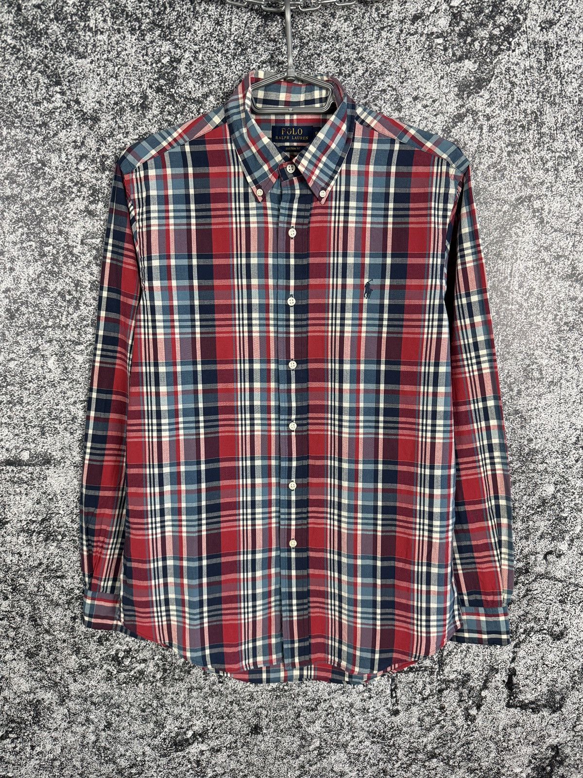 Polo Ralph Lauren Polo Ralph Lauren Long Sleeve Plaid Shirt Button Up Size S Size US S / EU 44-46 / 1 - 1 Thumbnail