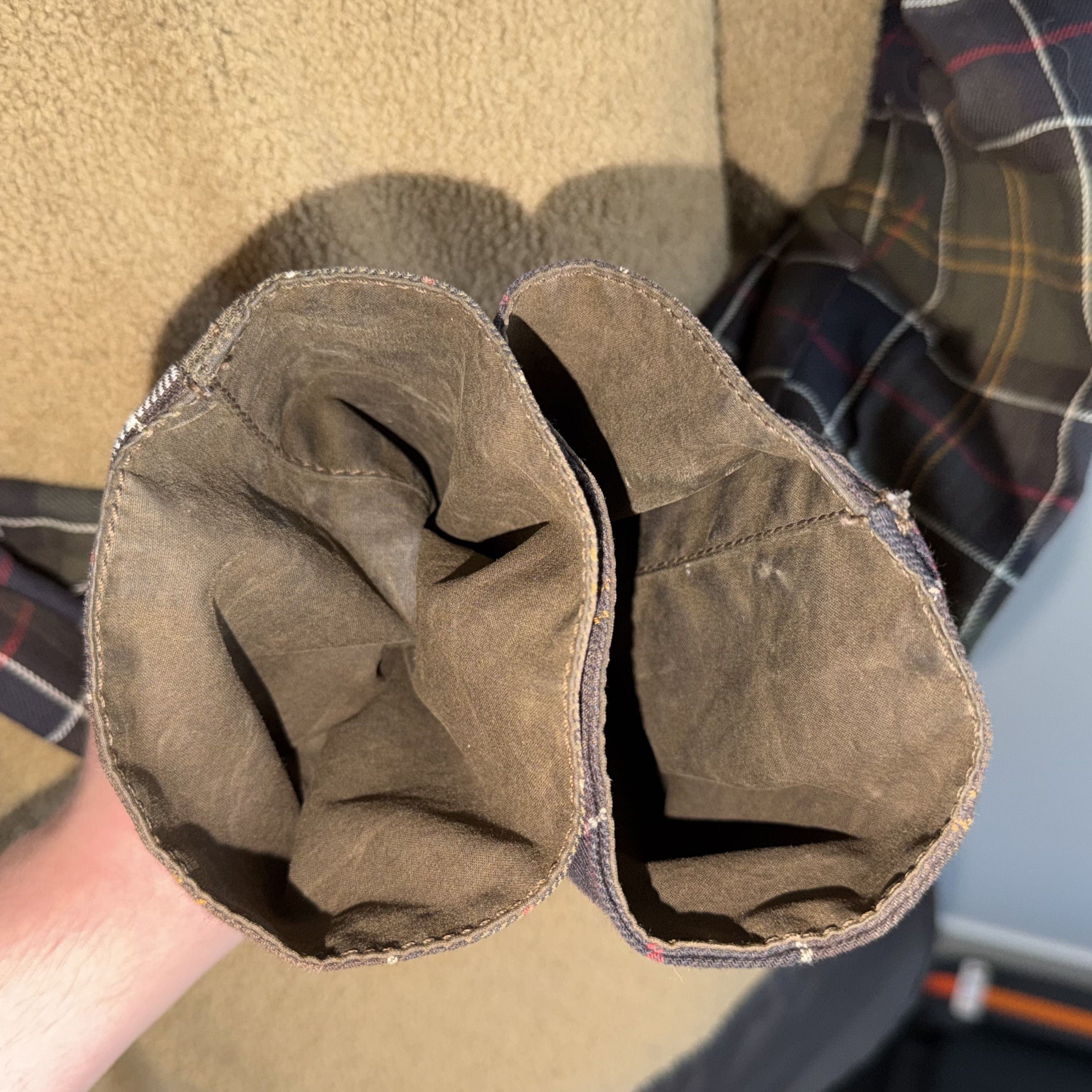 Barbour BARBOUR Winter Force Parka Hooded Jacket Brown Waxed Cotton Size M / US 6-8 / IT 42-44 - 18 Thumbnail