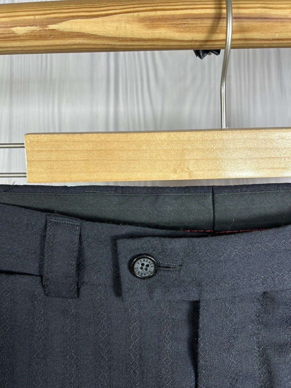 Versace Versace Classic Wool Pants Trouses Size 52 Made In Italy Size 52R - 6 Thumbnail